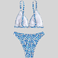 Bikini floral Azul - Miniatura 2
