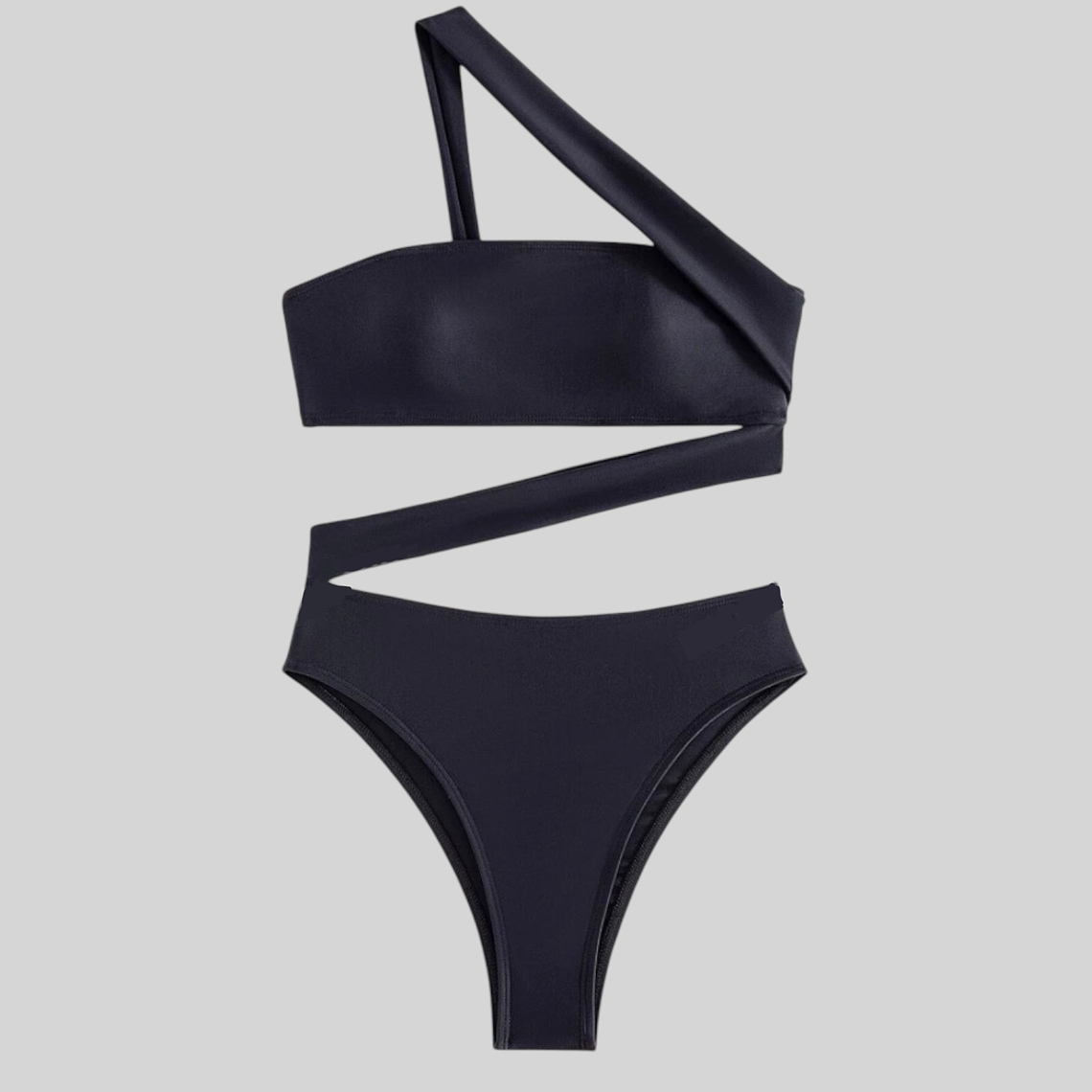 Traje de baño asimétrico 1