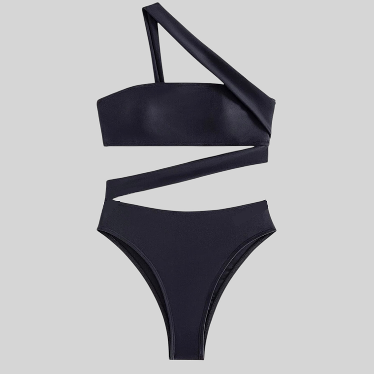 Traje de baño asimétrico 1