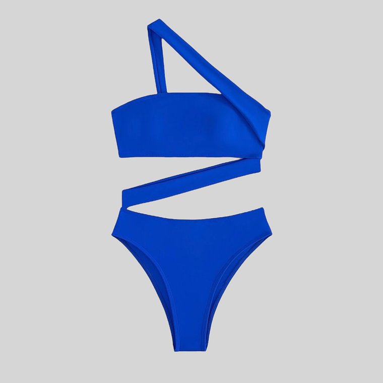 Traje de baño asimétrico 1