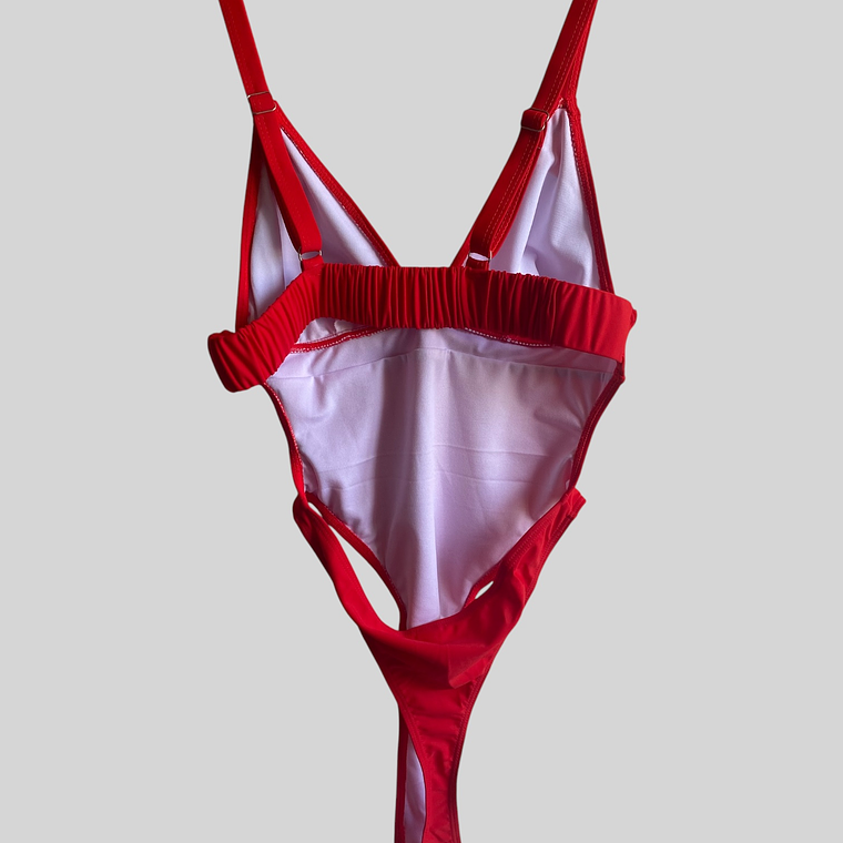Traje de baño Rojo 3