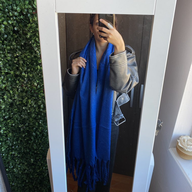 Bufanda alpaca Azul 1