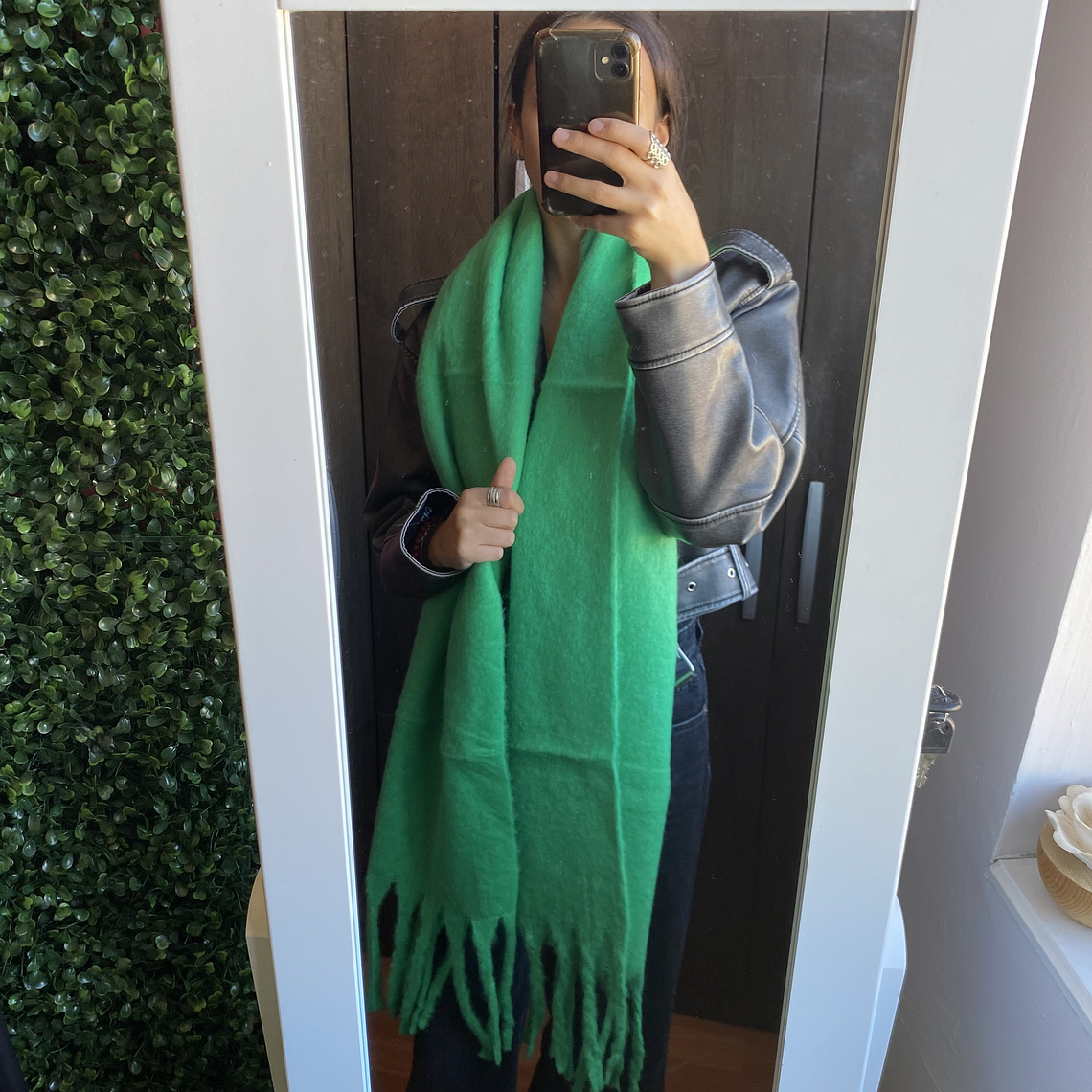 Bufanda alpaca Verde 1