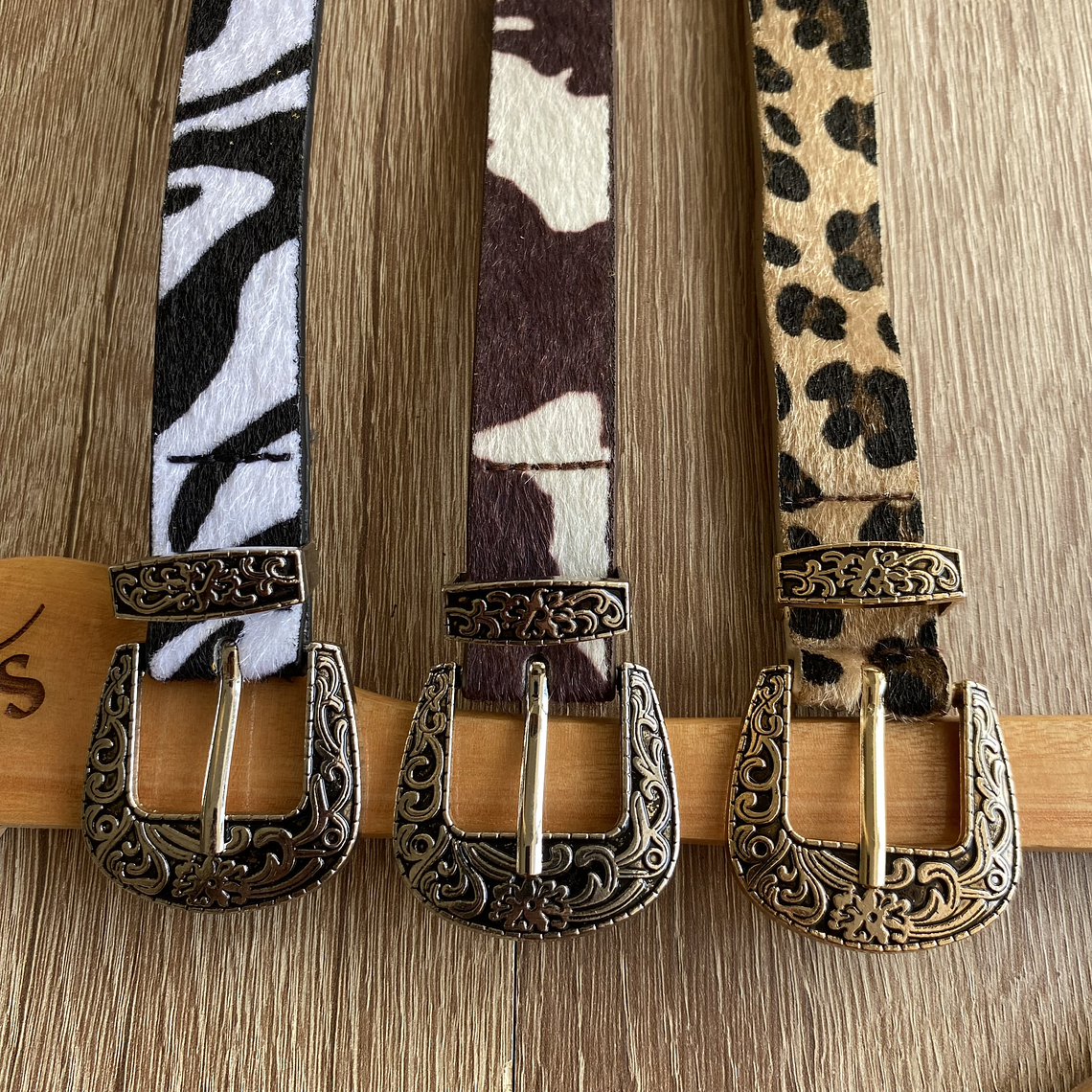 Cinturones estampado 3