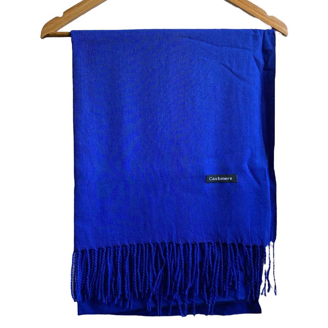 Bufanda Cashmere Azul rey 1