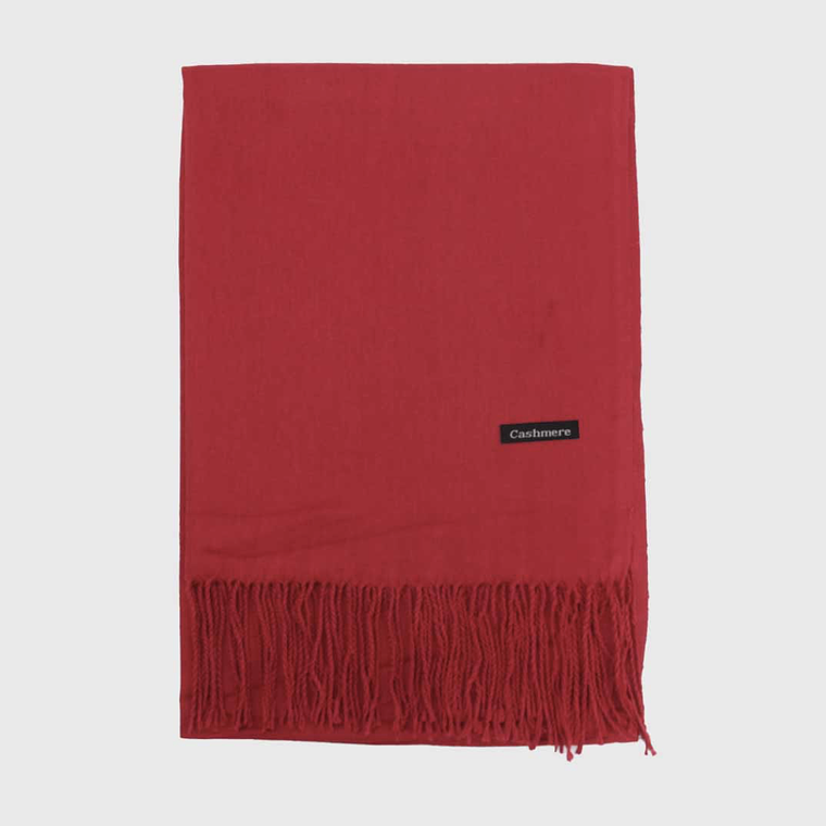 Bufanda cashmere Roja 1