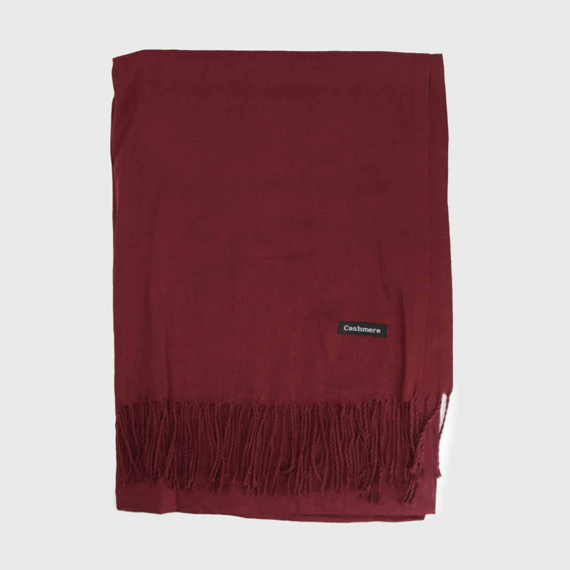 Bufanda cashmere Burdeo  1