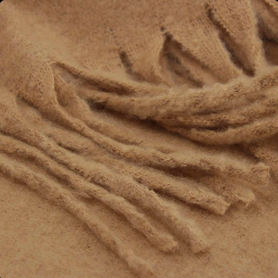 Bufanda alpaca Camel 2