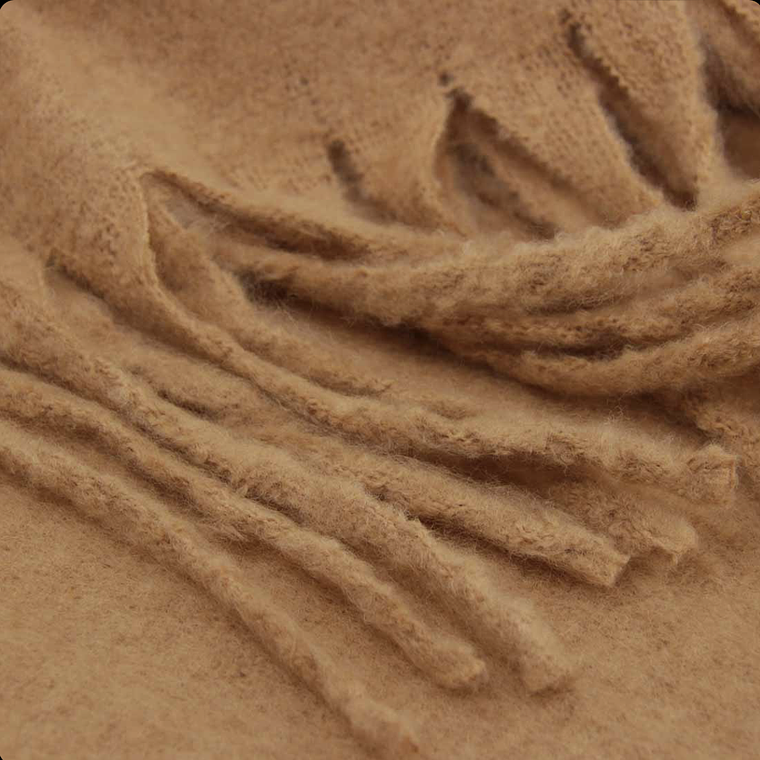 Bufanda alpaca Camel 2