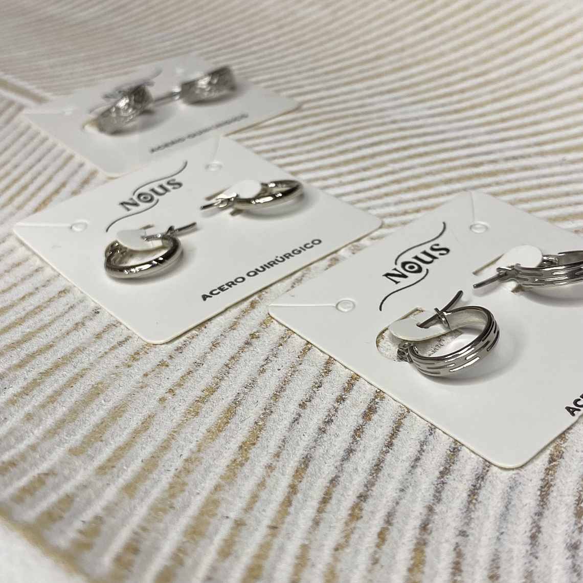 Argollas mini Silver 2