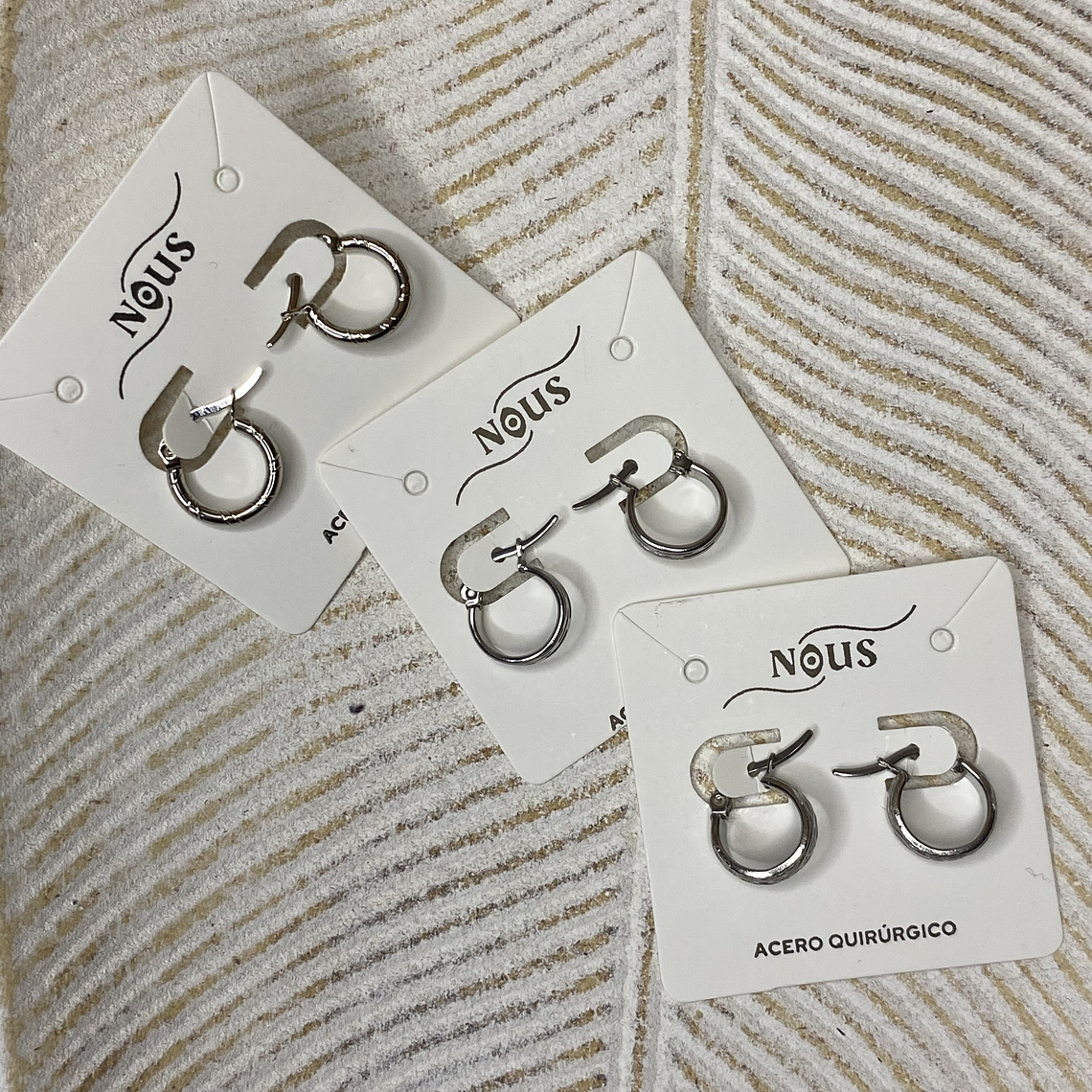 Argollas mini Silver 1