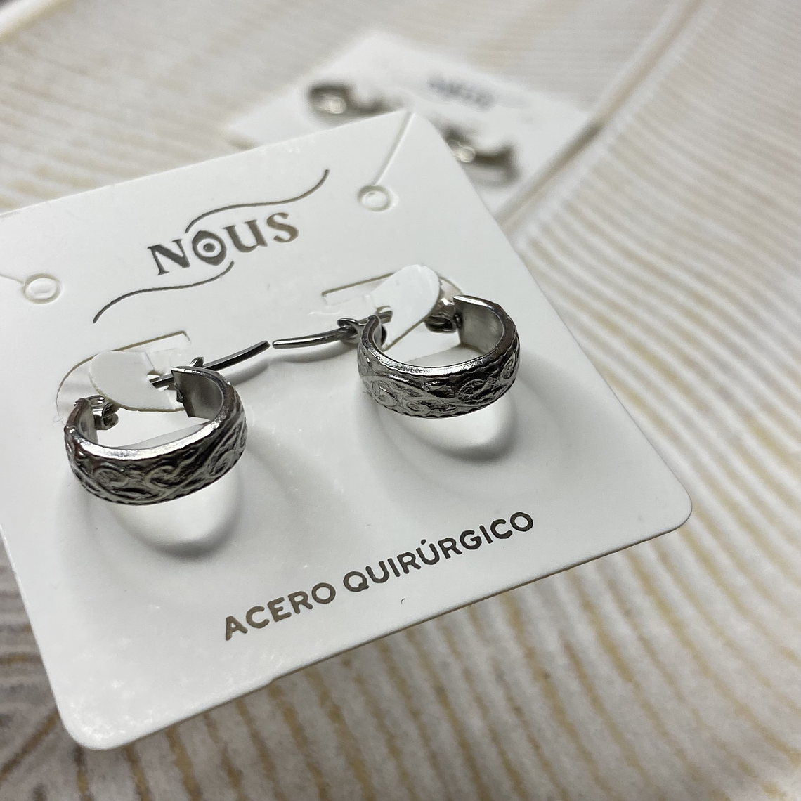 Argollas mini Silver 4