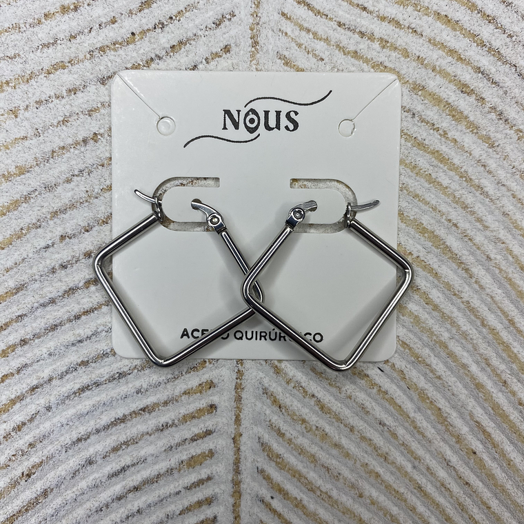 Aros silueta cuadrada 1