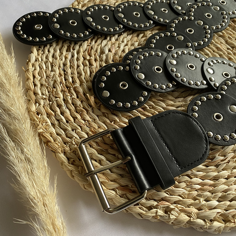 Cinturón Boho Negro 3