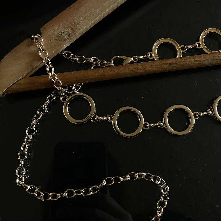 Cadena círculos Gold 3