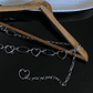 Cadena corazones silver - Miniatura 3
