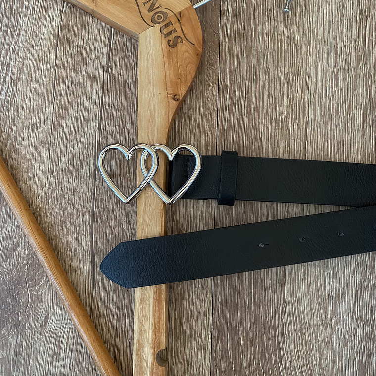 Cinturón Corazón doble 3