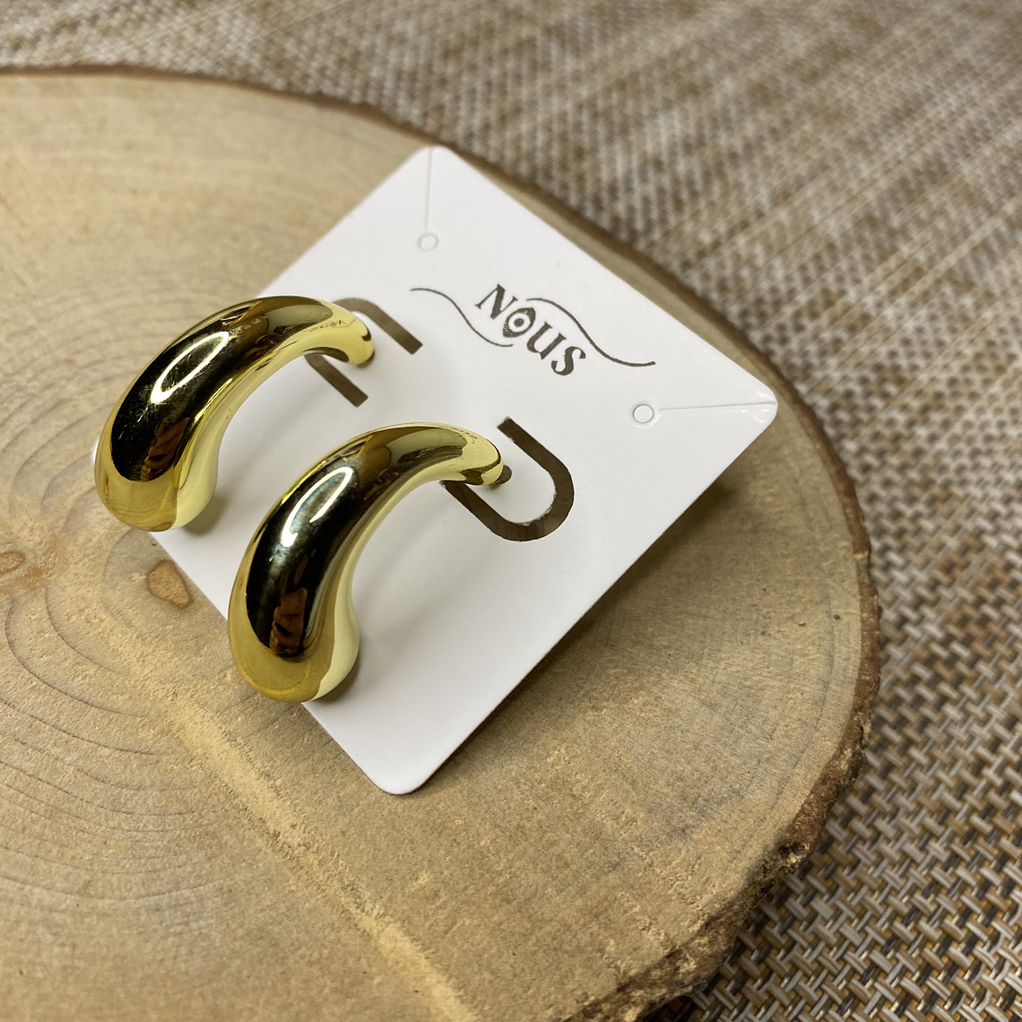 Aros gota alargada 3