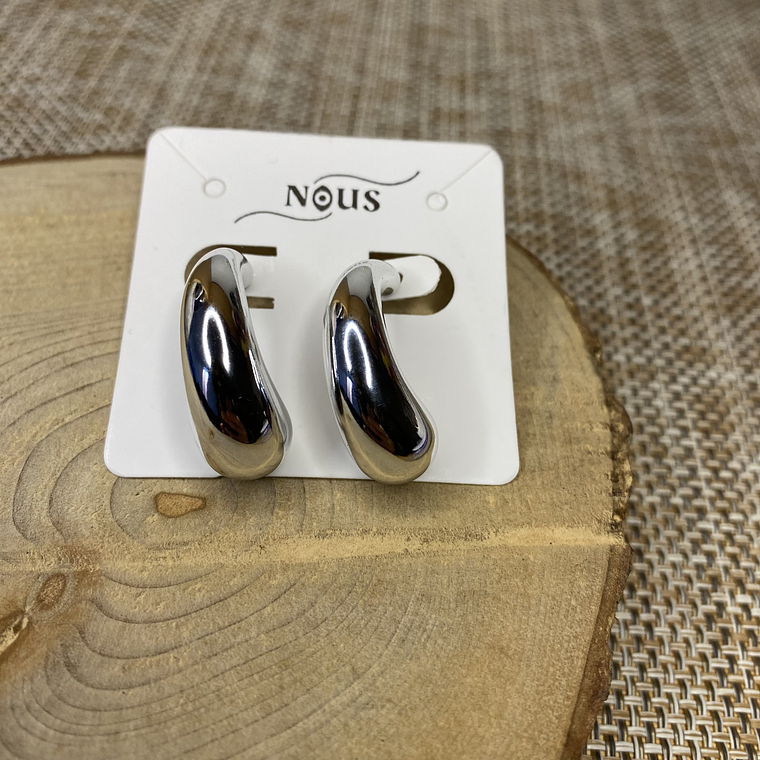 Aros gota alargada 1