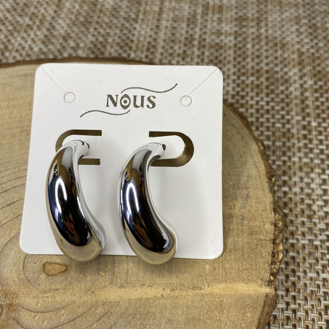 Aros gota alargada 3