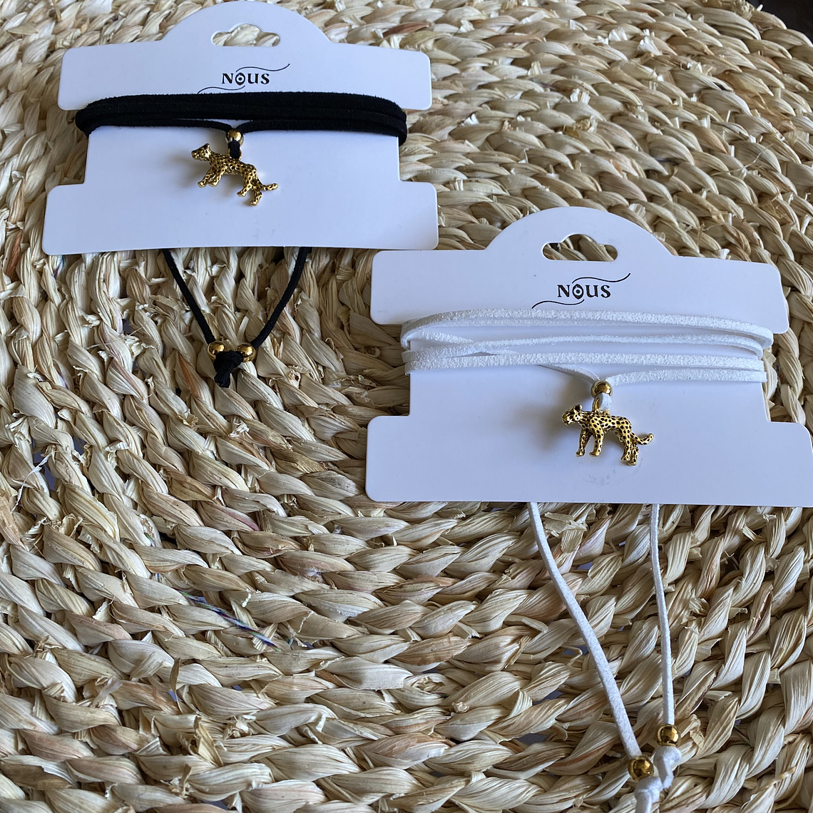 Collar lazo leopard gold 4