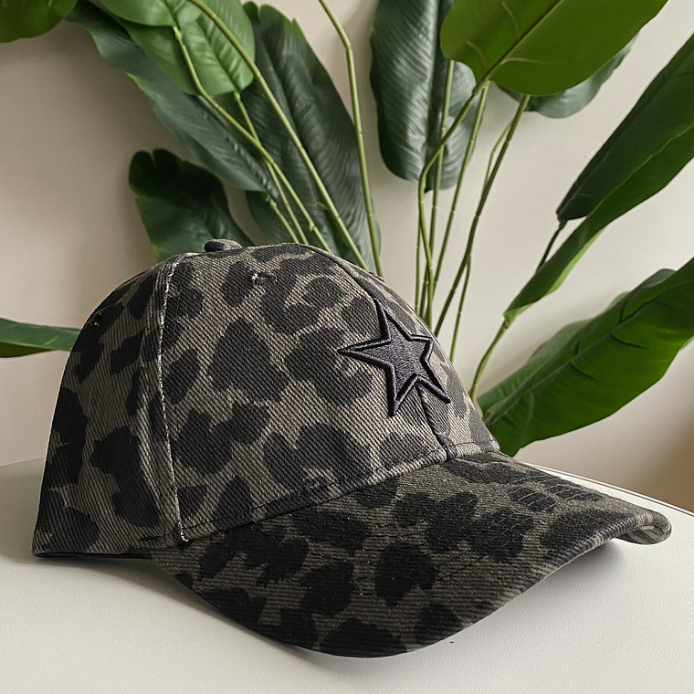 Gorra Estrela Print Gris 1