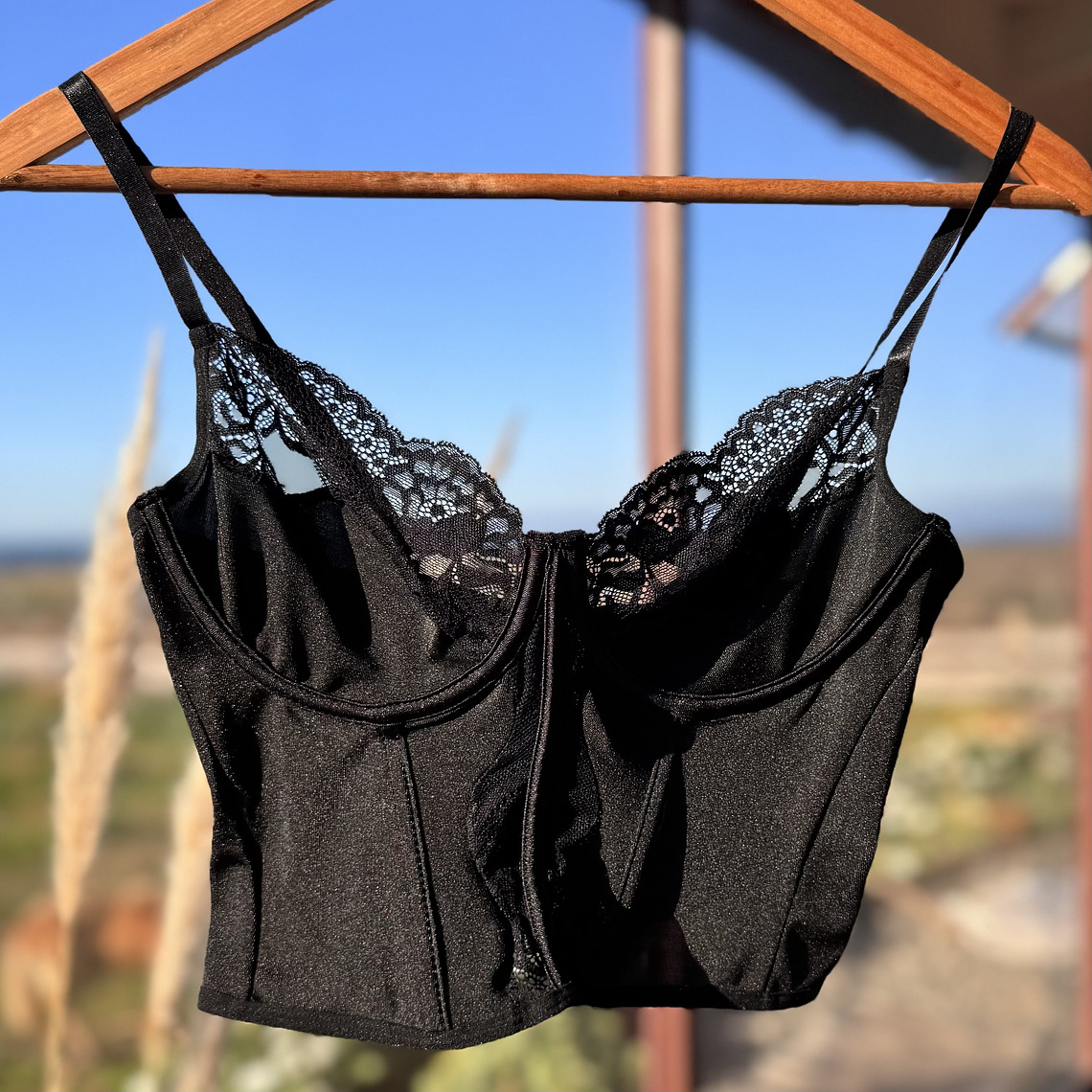 Bra encaje Negro 1