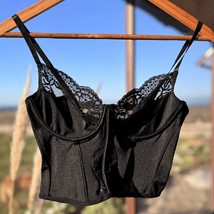 Bra encaje Negro