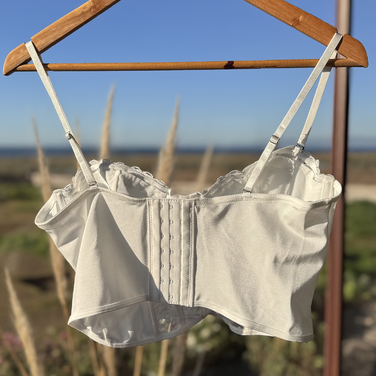 Bra encaje Blanco 2