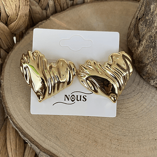 Corazón textura Gold