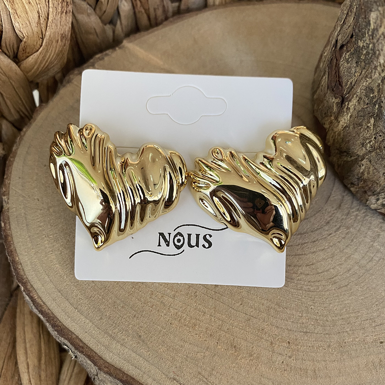 Corazón textura Gold 1