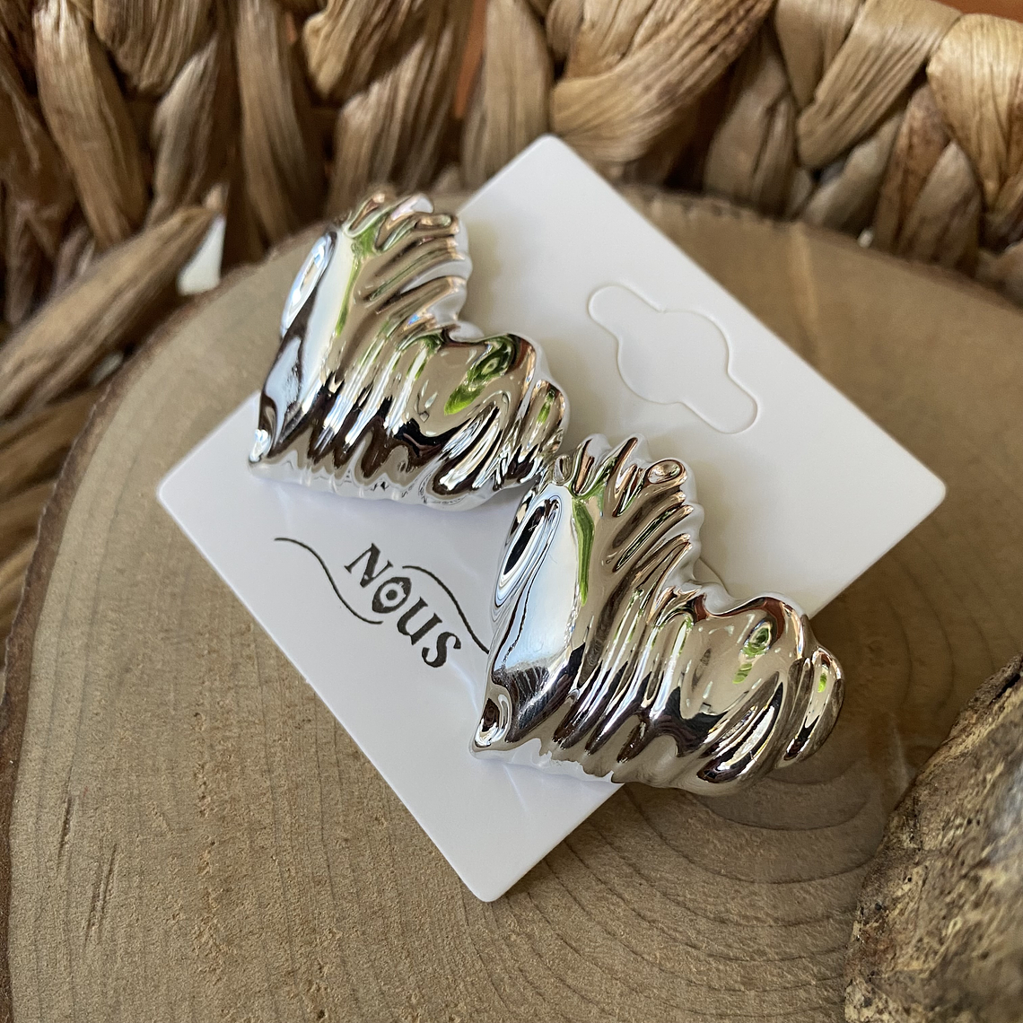 Corazón textura Silver 2