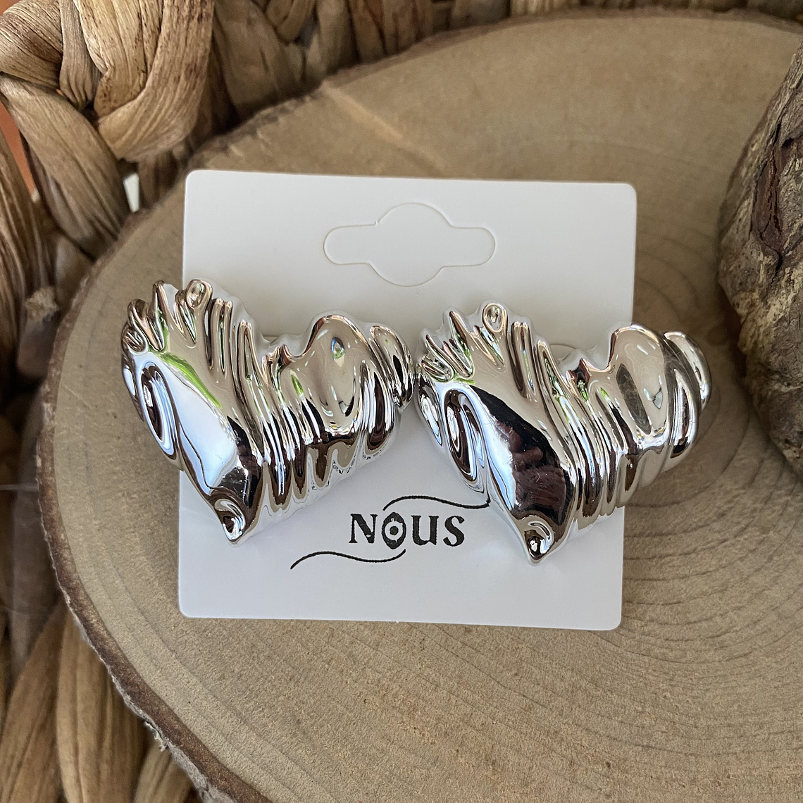 Corazón textura Silver 1