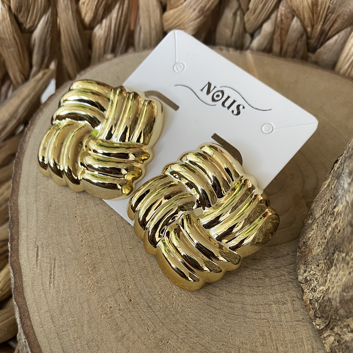 Cuadrados textura Gold 2