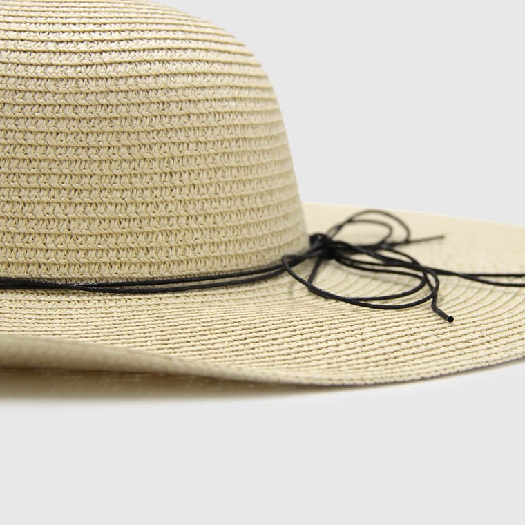 Sombrero playero rafia 8