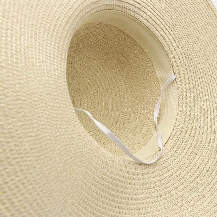 Sombrero playero rafia 12