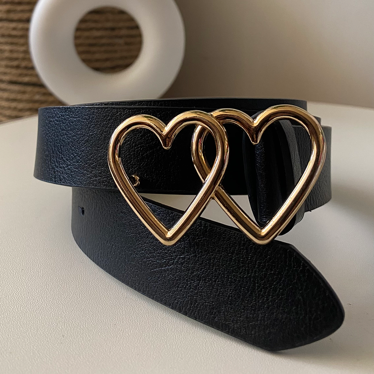 Corazón doble Gold 1