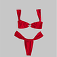 Bikini estrella Rojo - Miniatura 1