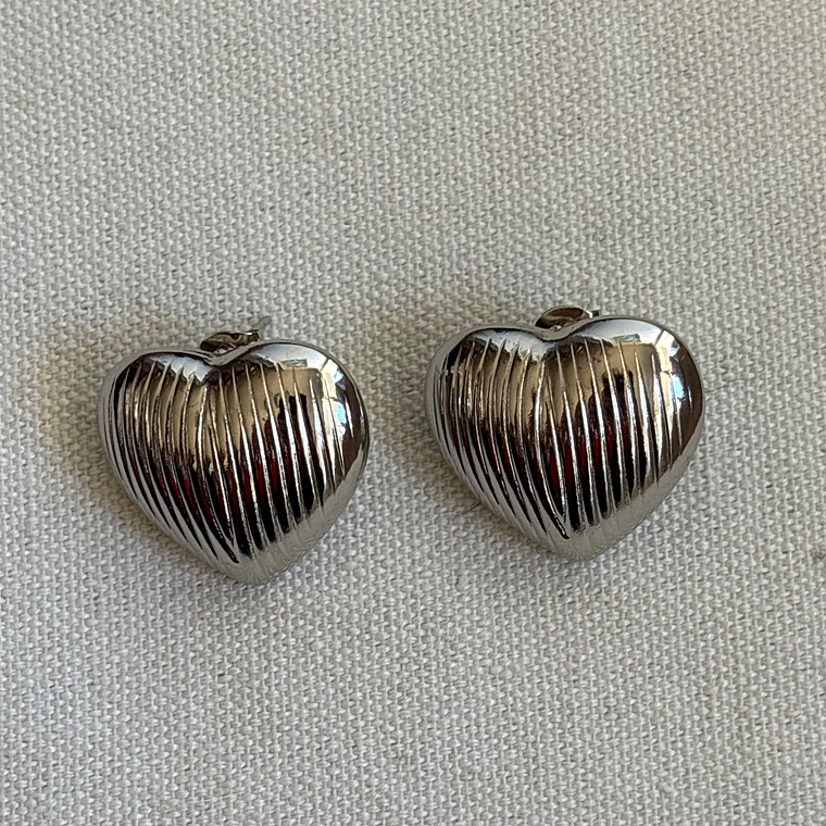  Aros Flor Metalizada 