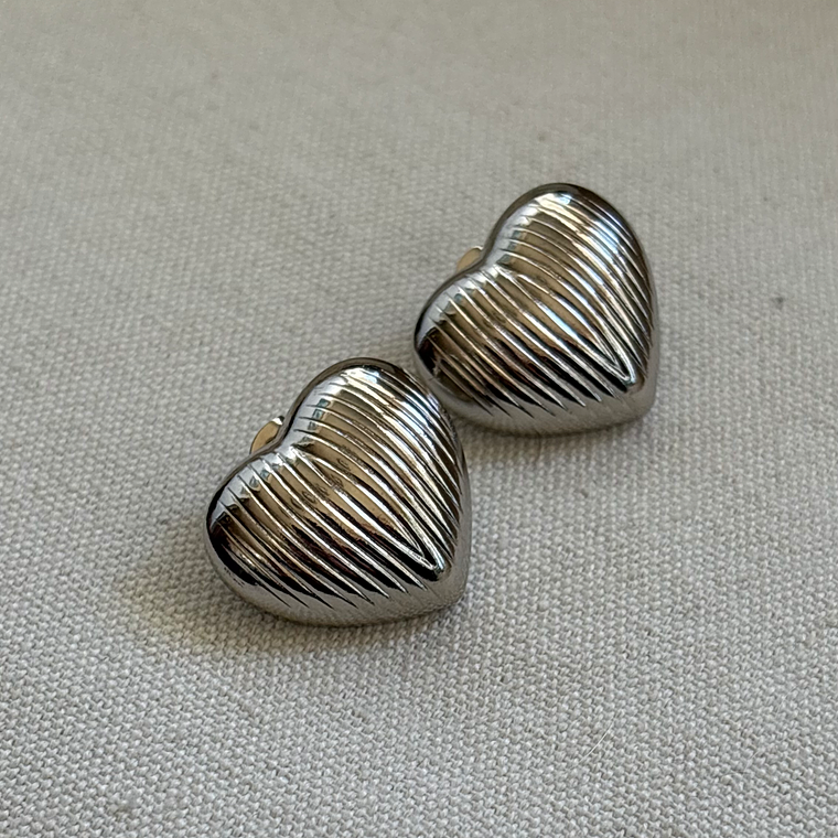  Aros Flor Metalizada 