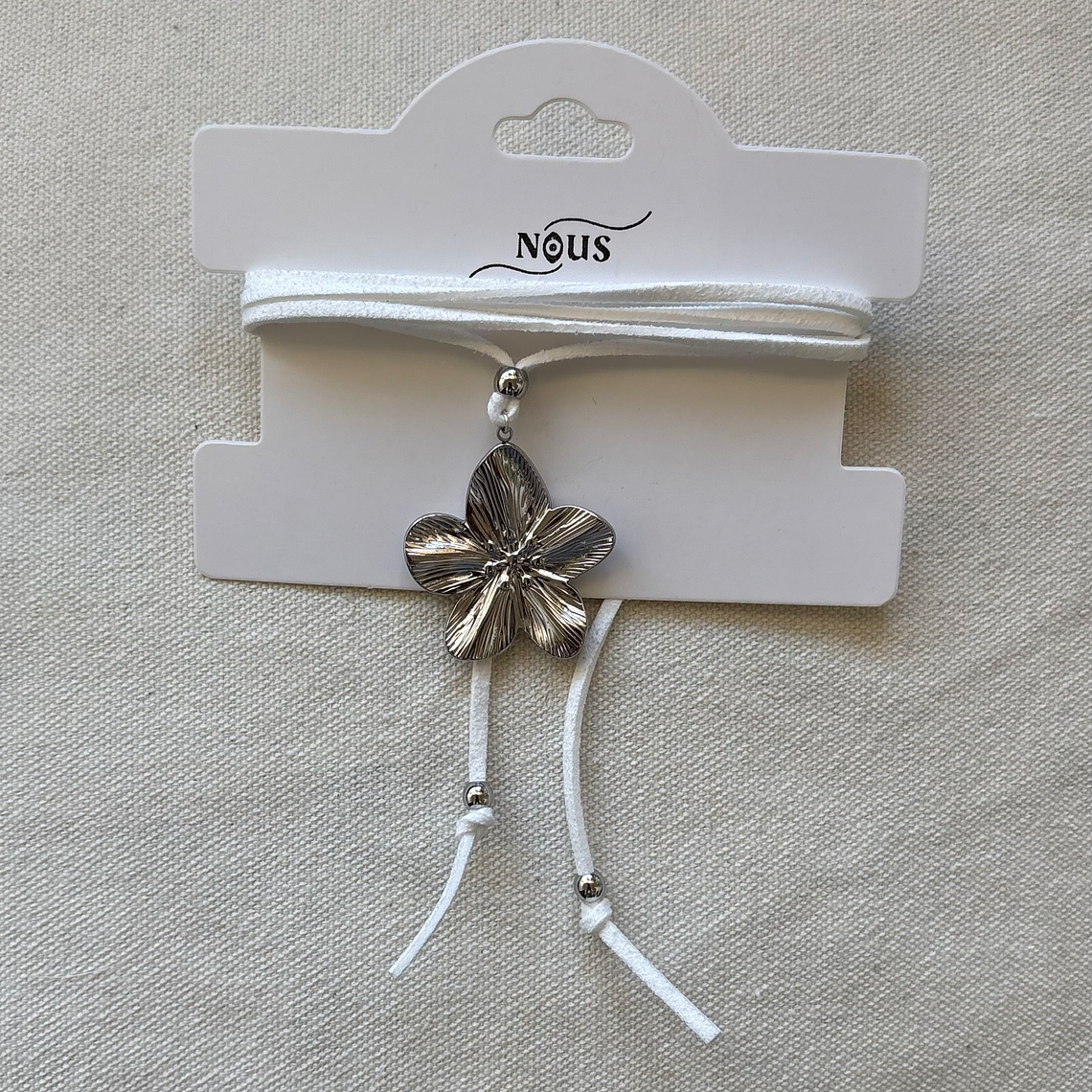Collar Flor Silver 1
