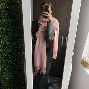 Bufanda Cashmere Rosa