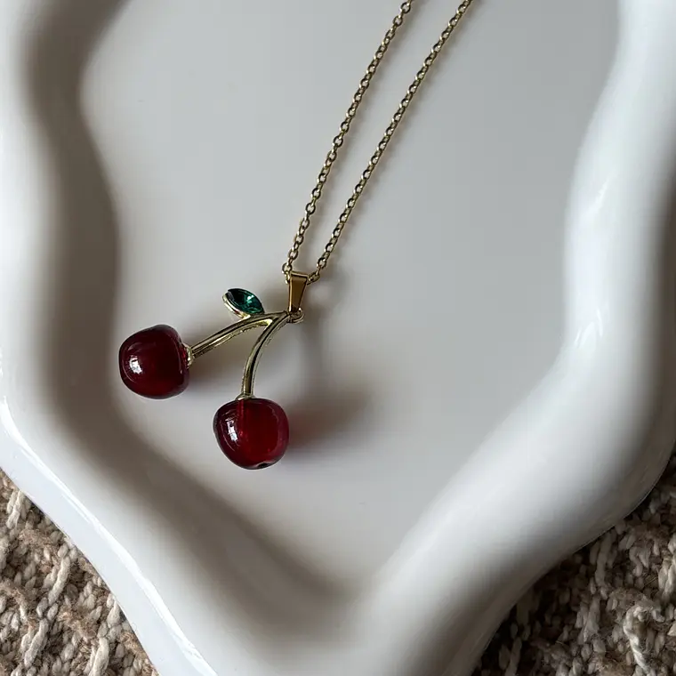 Collar Cerezas maxi 1