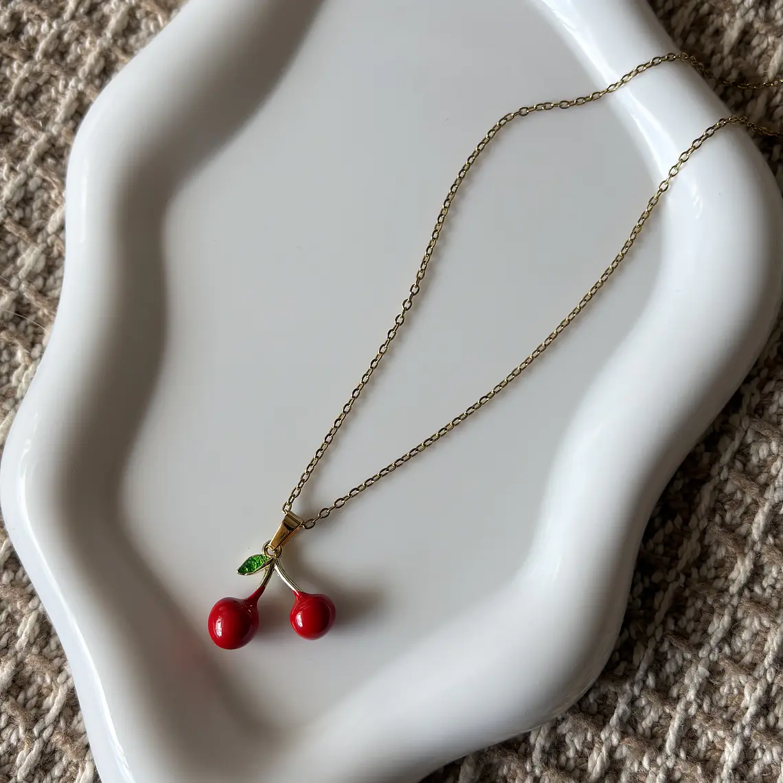 Collar cerezas 2