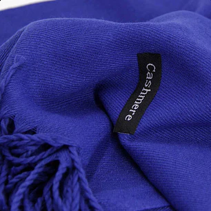 Bufanda Cashmere Azul rey