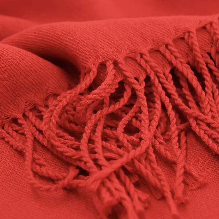 Bufanda Cashmere Roja 3