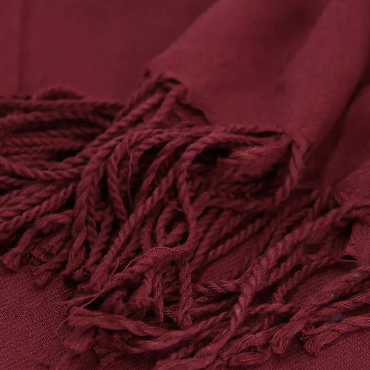 Bufanda Cashmere Burdeo 4