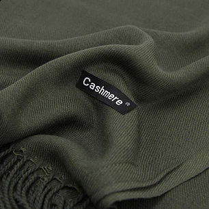 Bufanda Cashmere Olivo