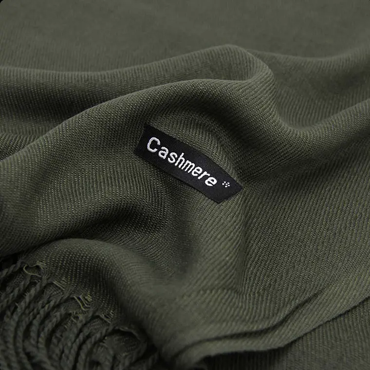 Bufanda Cashmere Olivo 1