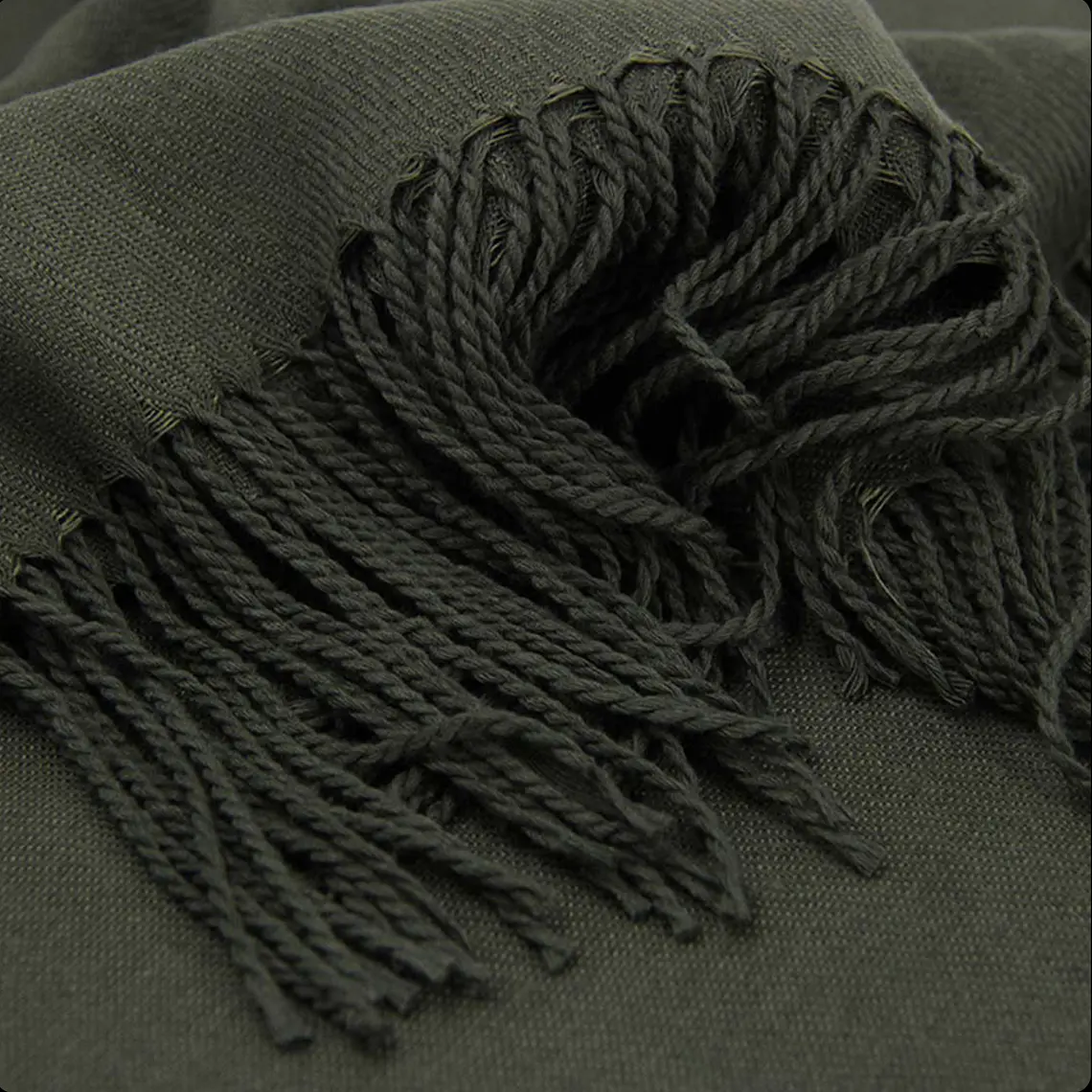 Bufanda Cashmere Olivo 3